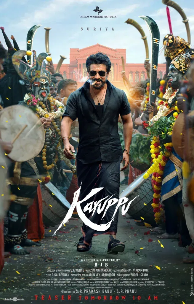 Karuppu teaser out