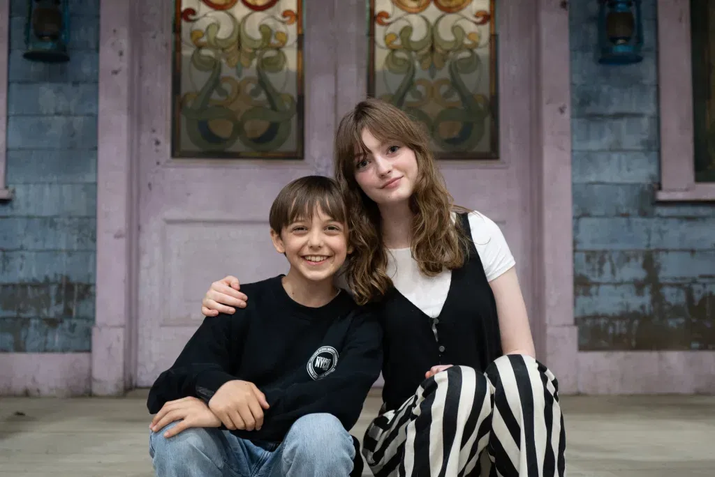 Levi chrisopulos is nico di angelo and olive abercrombie is bianca di angelo