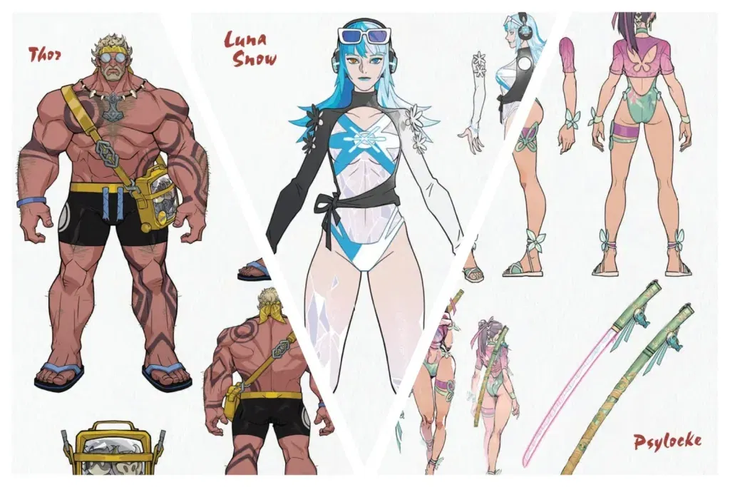 Marvel rivals swimsuit skins 2