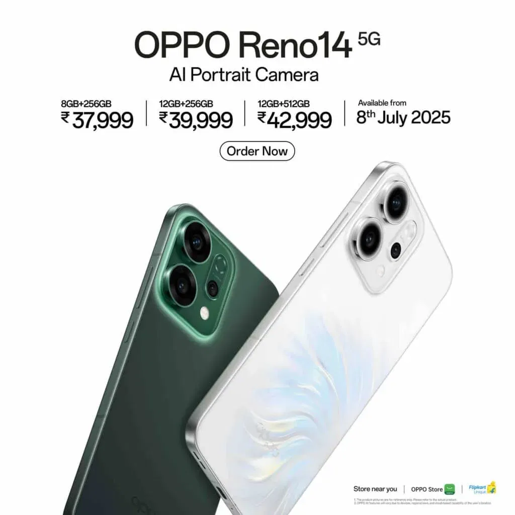 Oppo reno14 series 5