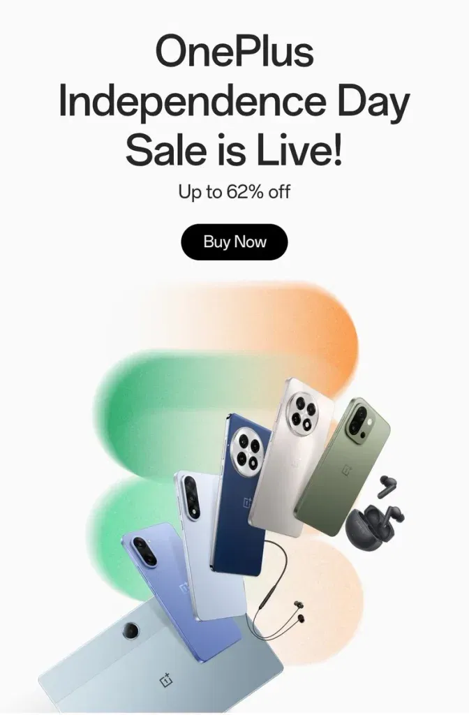 OnePlus Independence Day Sale