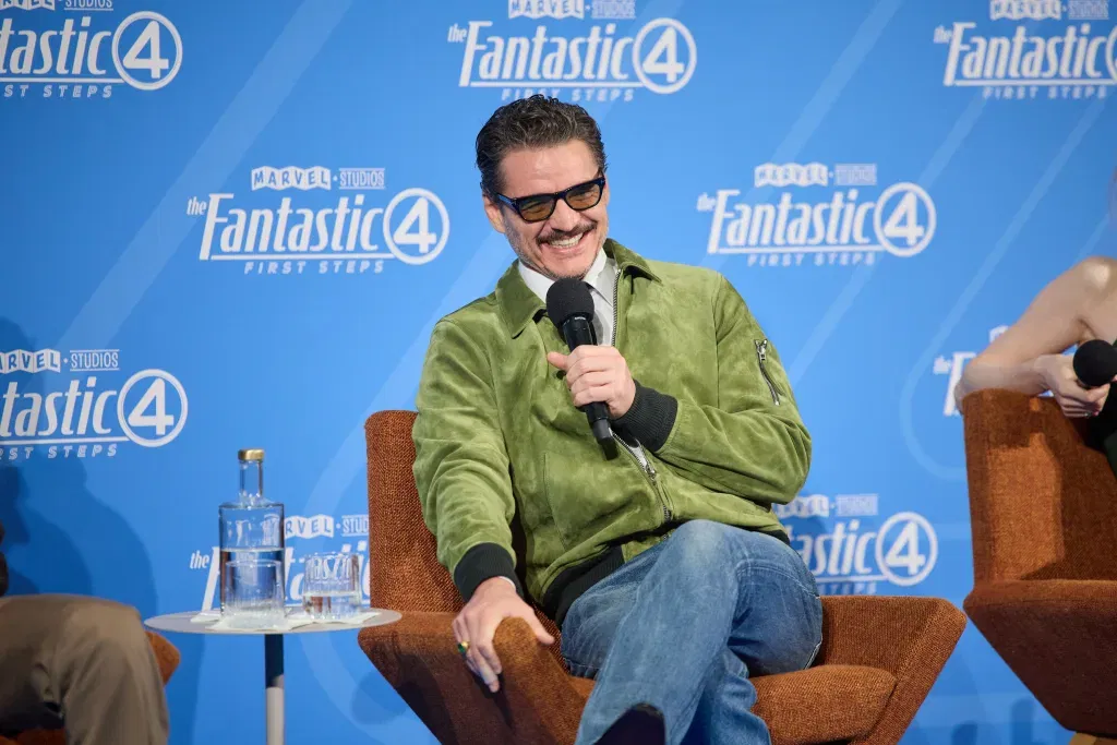Pedro pascal as reed richards in fantastic four first steps