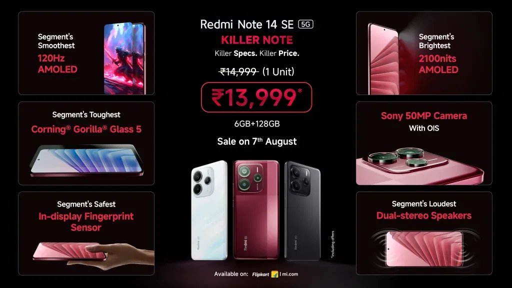 Redmi note 14 se 5g 4
