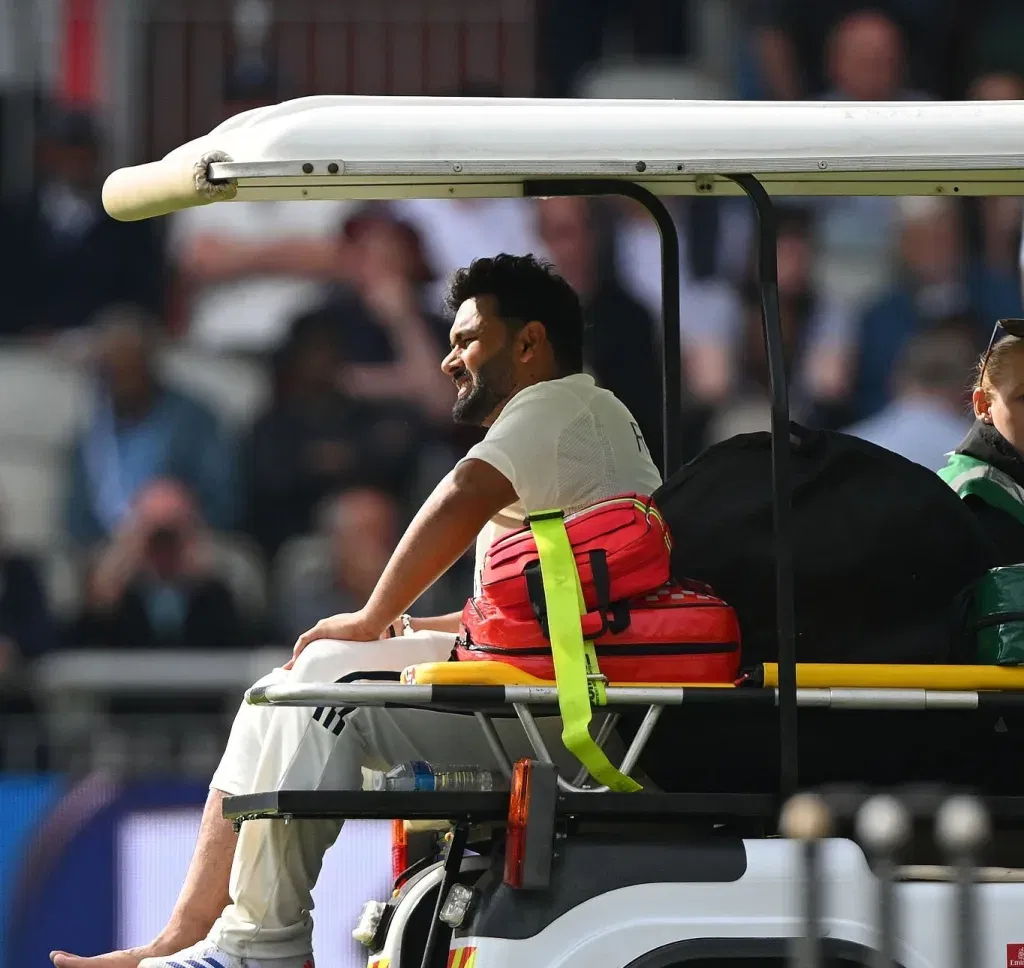 Rishabh pant injured