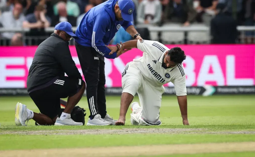 Rishabh pant injury