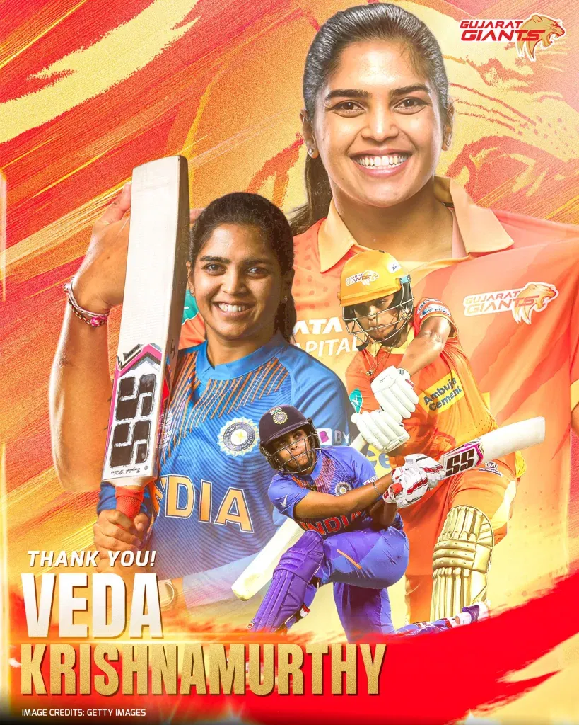 Veda krishnamurthy bids farewell to professional cricket