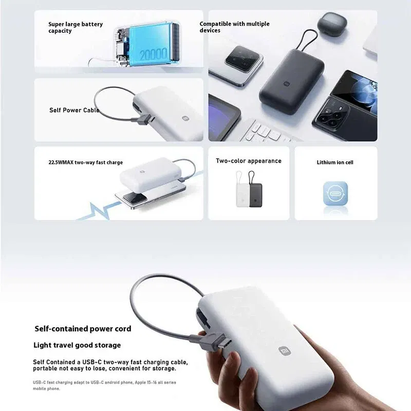 Xiaomi compact power bank 3