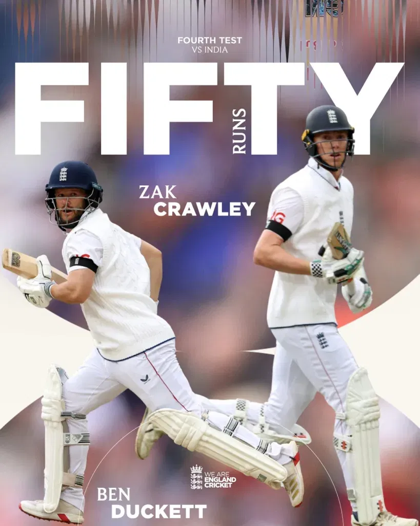 Zak crawley and ben duckett
