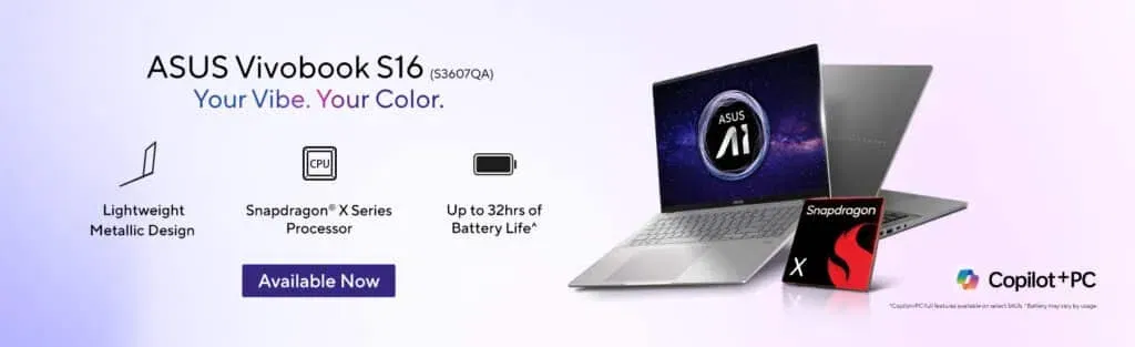 ASUS Vivobook S16 AI PC