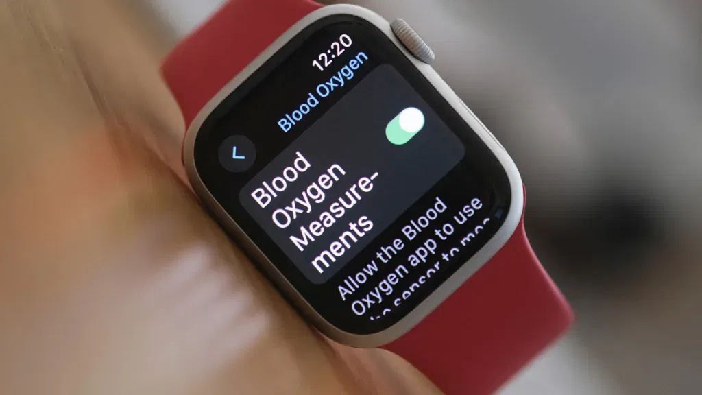 Apple watch blood oxygen 3