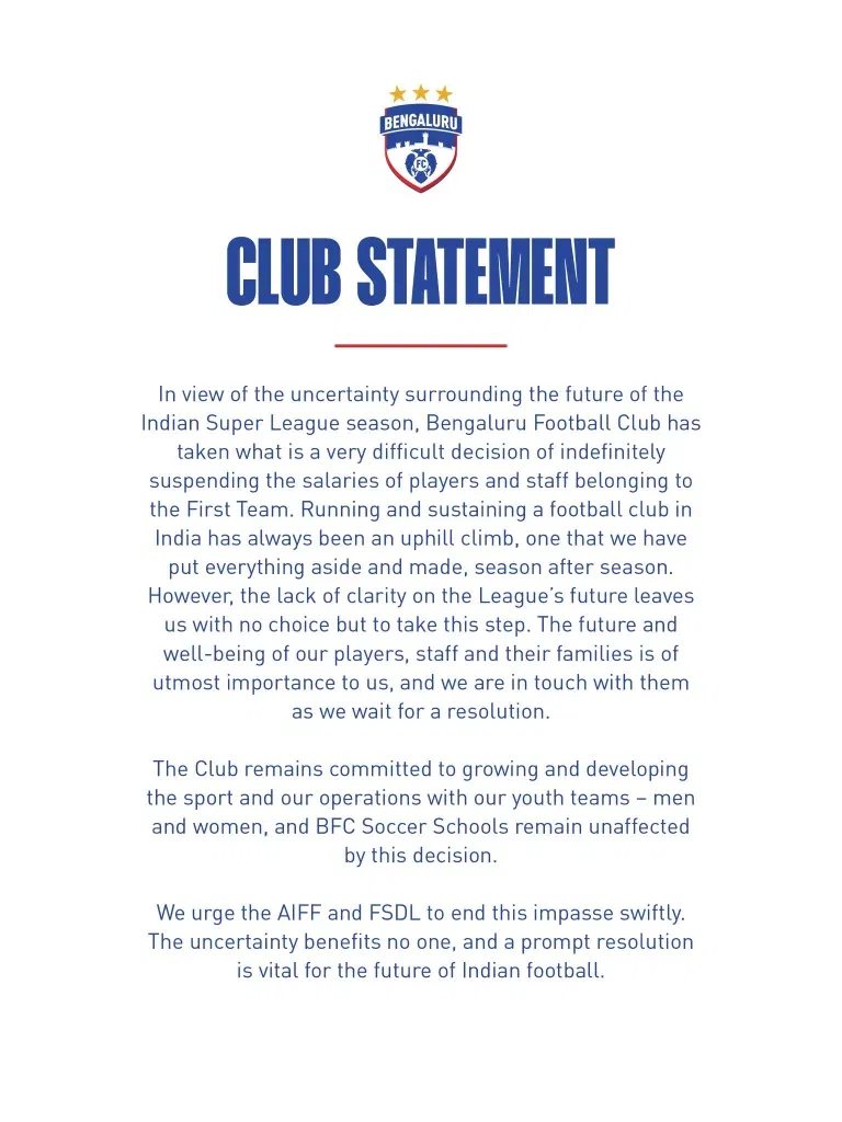Bengaluru fc