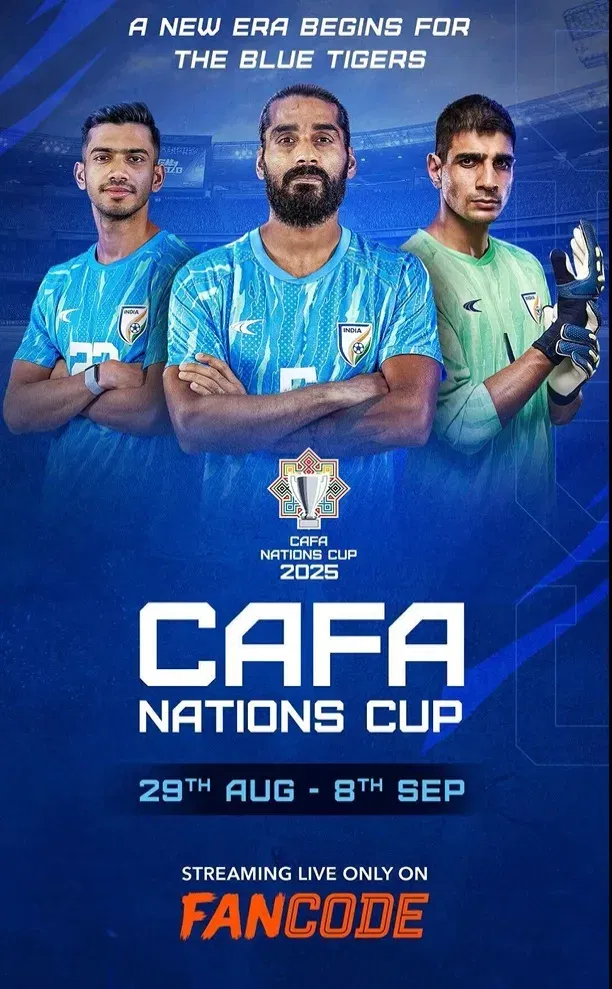 Fancode to stream all india matches in cafa nations cup 2025