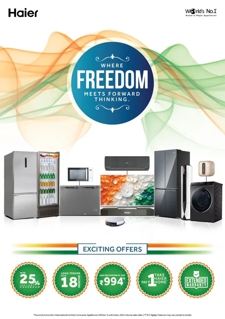 Haier Independence Day Sale 2025