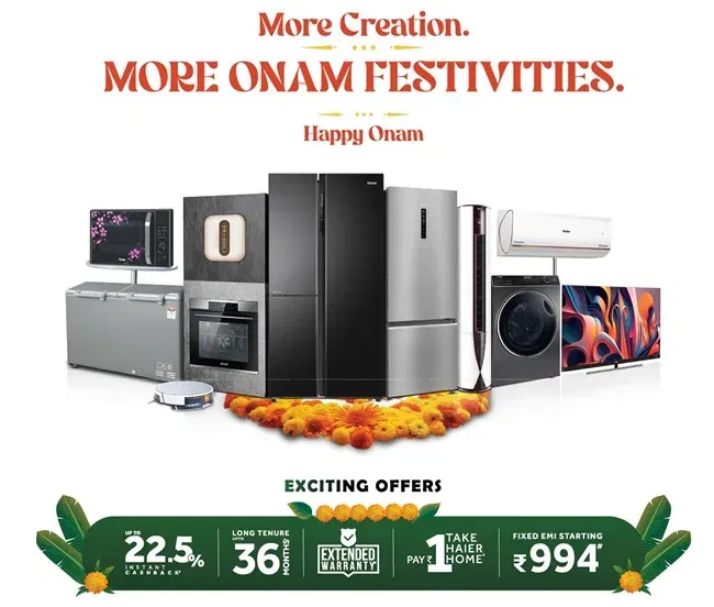 Haier onam 1