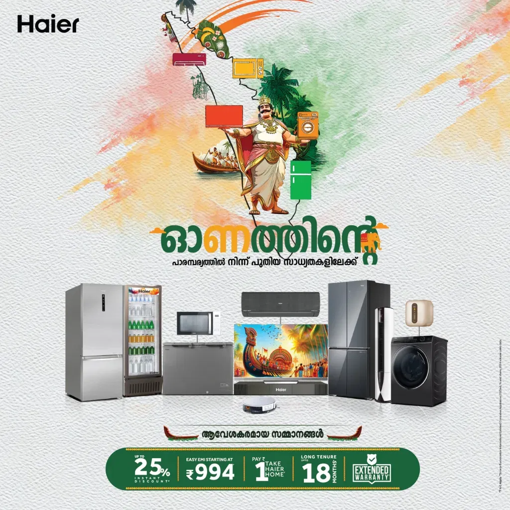 Haier onam 2