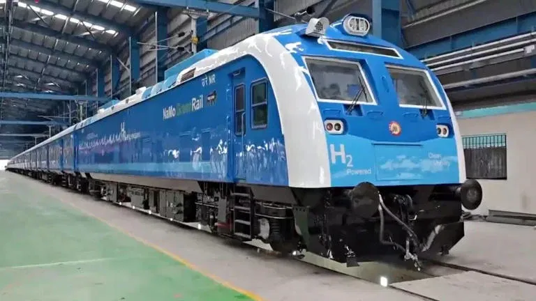India's First Hydrogen Train