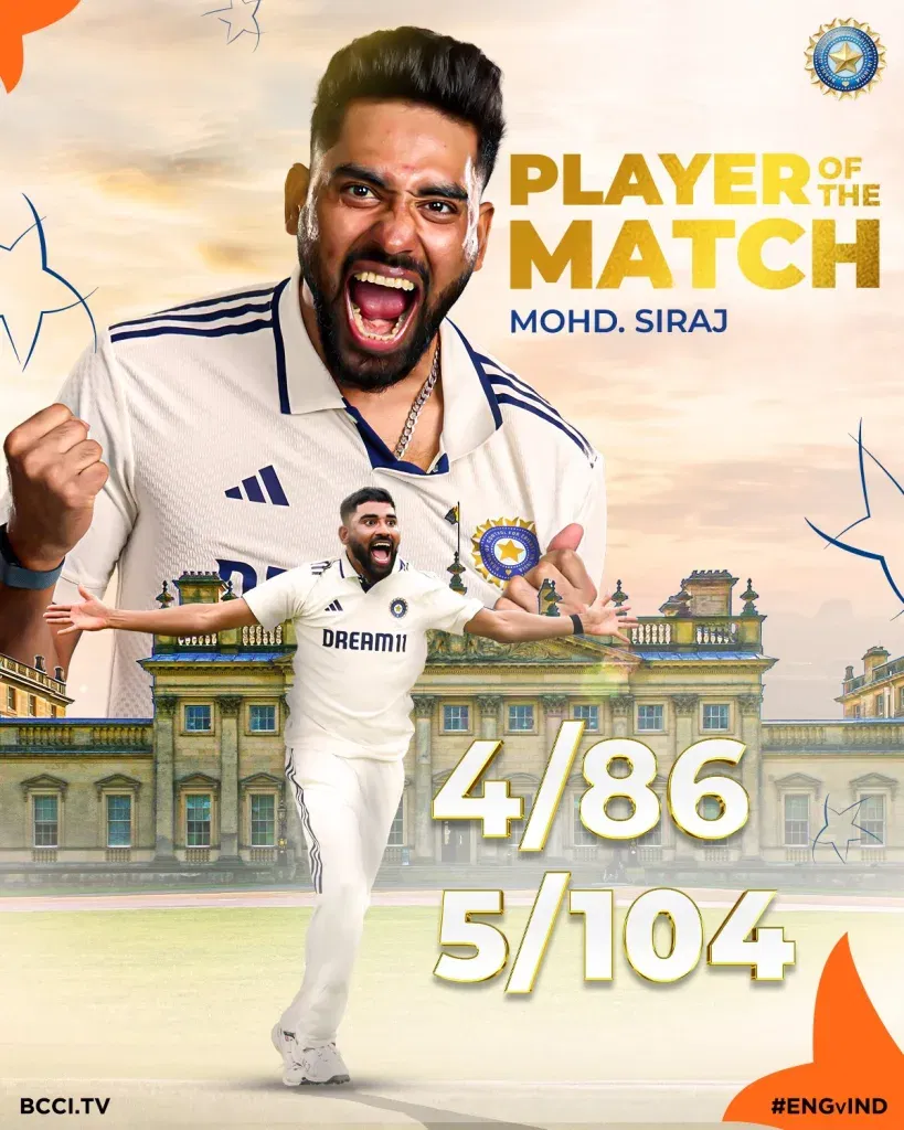 Mohammed siraj