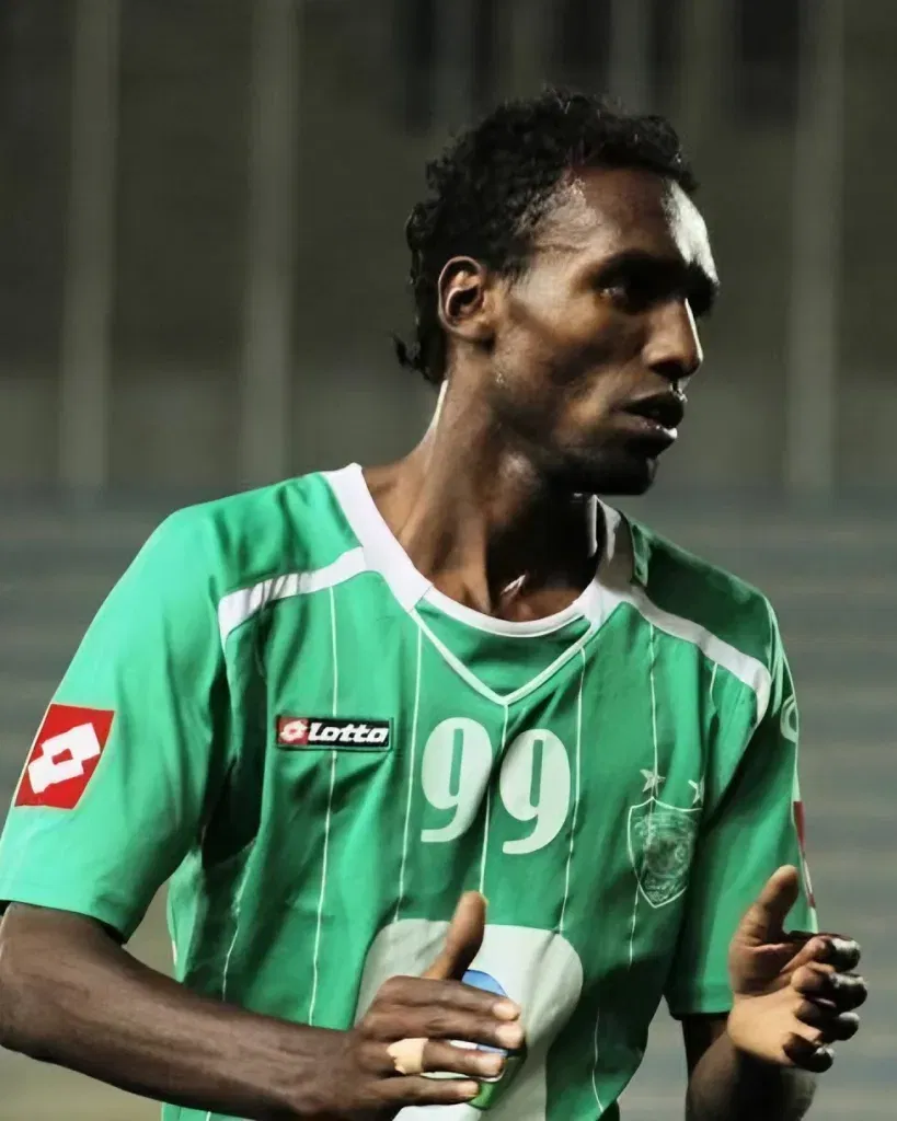 Palestinian footballer suleiman obeid