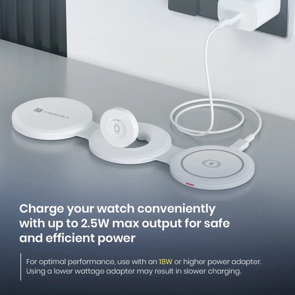 Portronics ChargeMate Trio