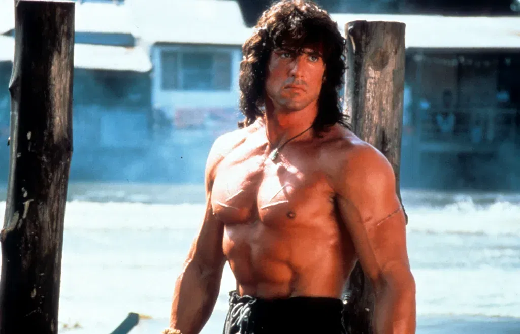 Sylvester stallone in 'rambo iii'