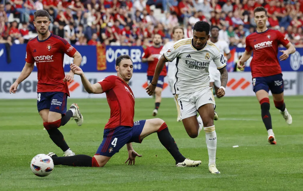 Laliga osasuna v real madrid