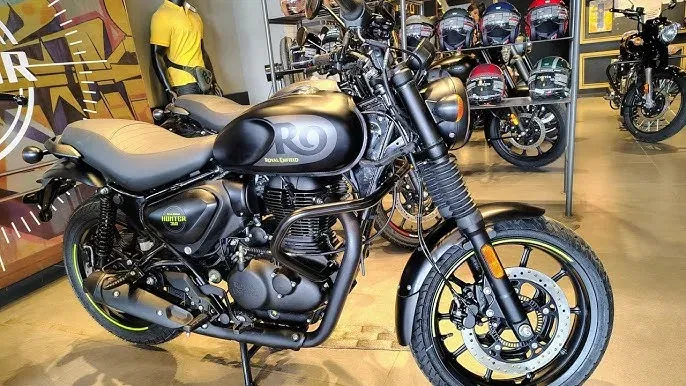 Royal enfield hunter 350 graphite grey 2