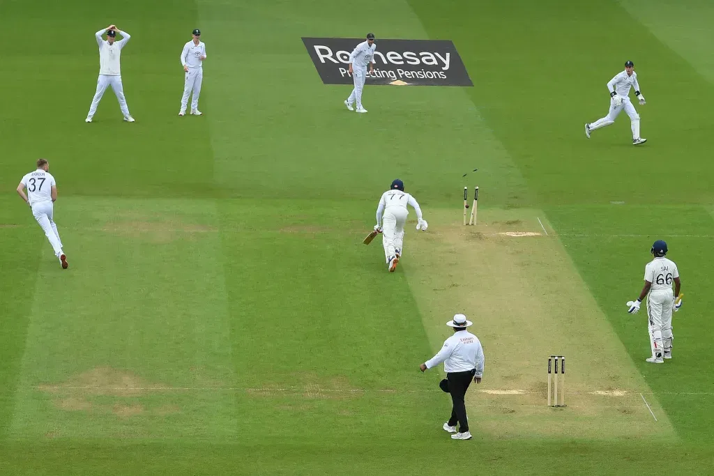 Shubman gill's run out
