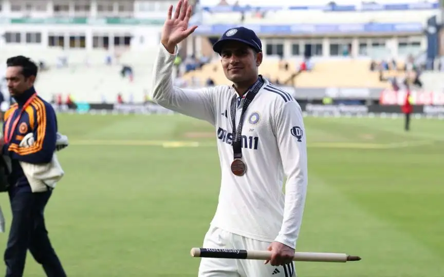 Shubman gill's unwashed lord's jersey 1