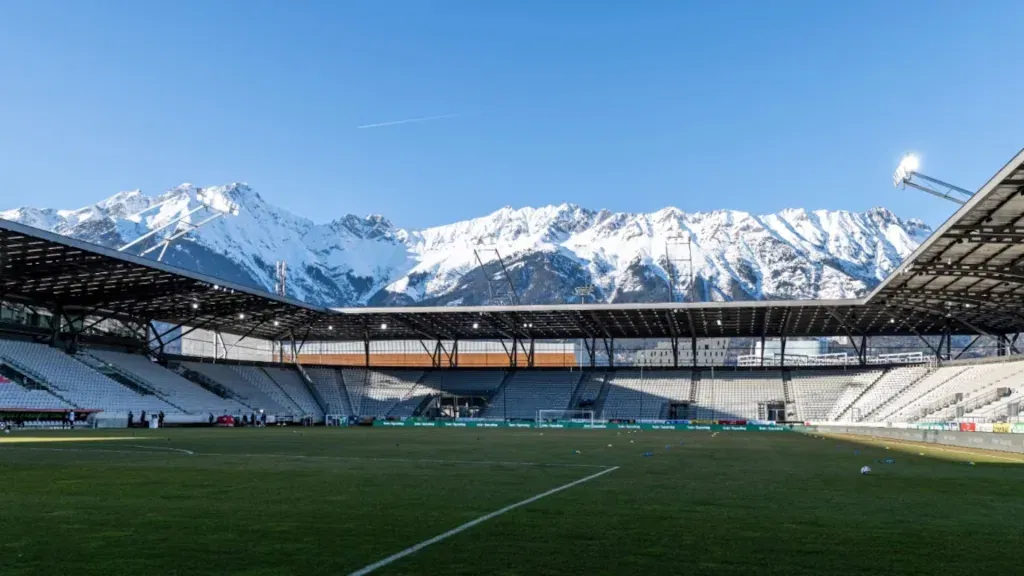 The tivoli stadion, where the match will be played