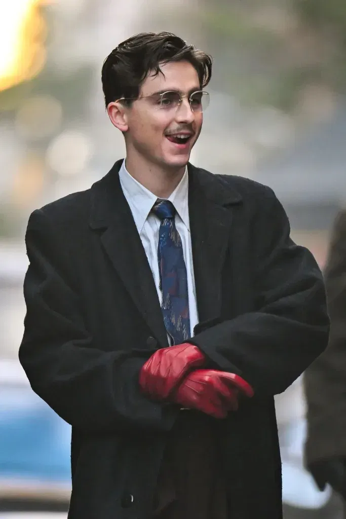 Timothée chalamet in marty supreme trailer