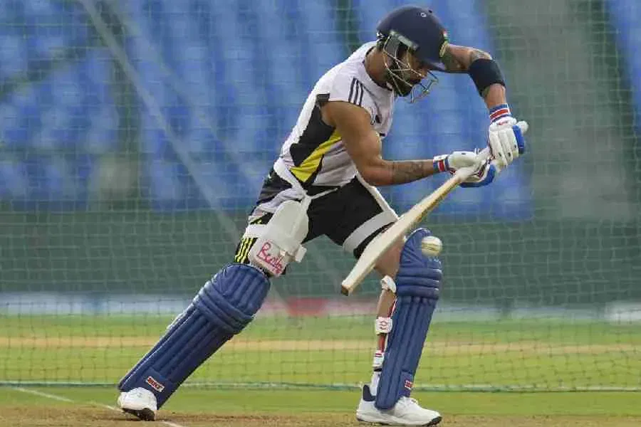Virat kohli returns to cricket practice 2