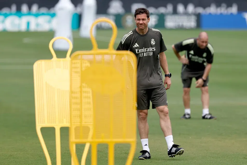 Xabi alonso, training in the united states