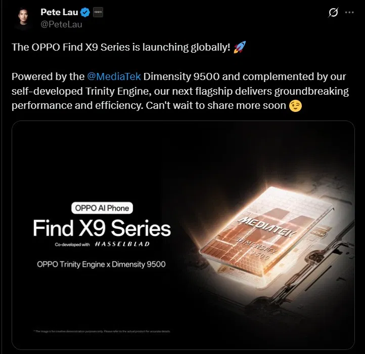 Oppo find x9 series 2