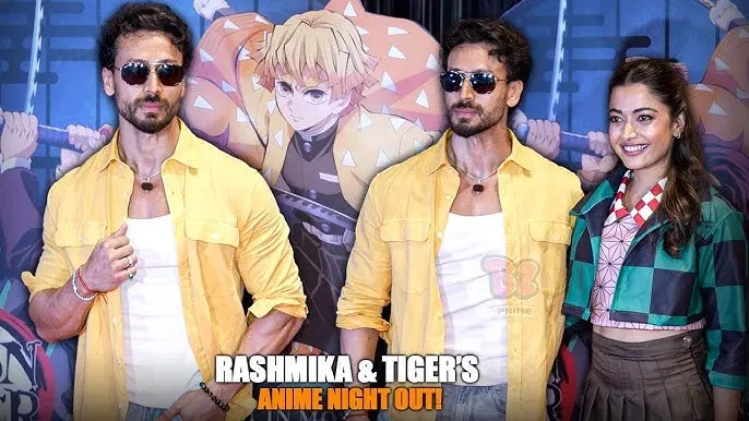 Rashmika and tiger 1