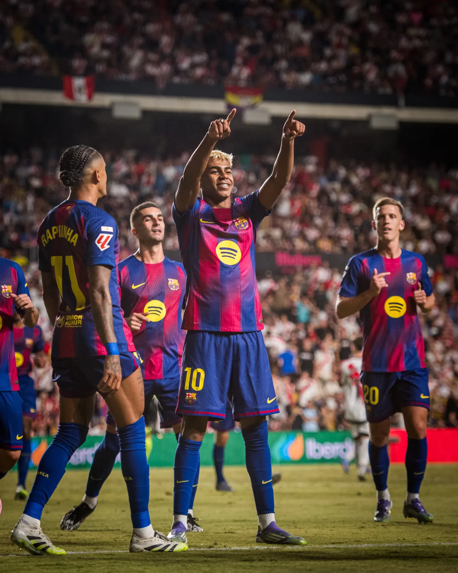 Rayo vs barcelona