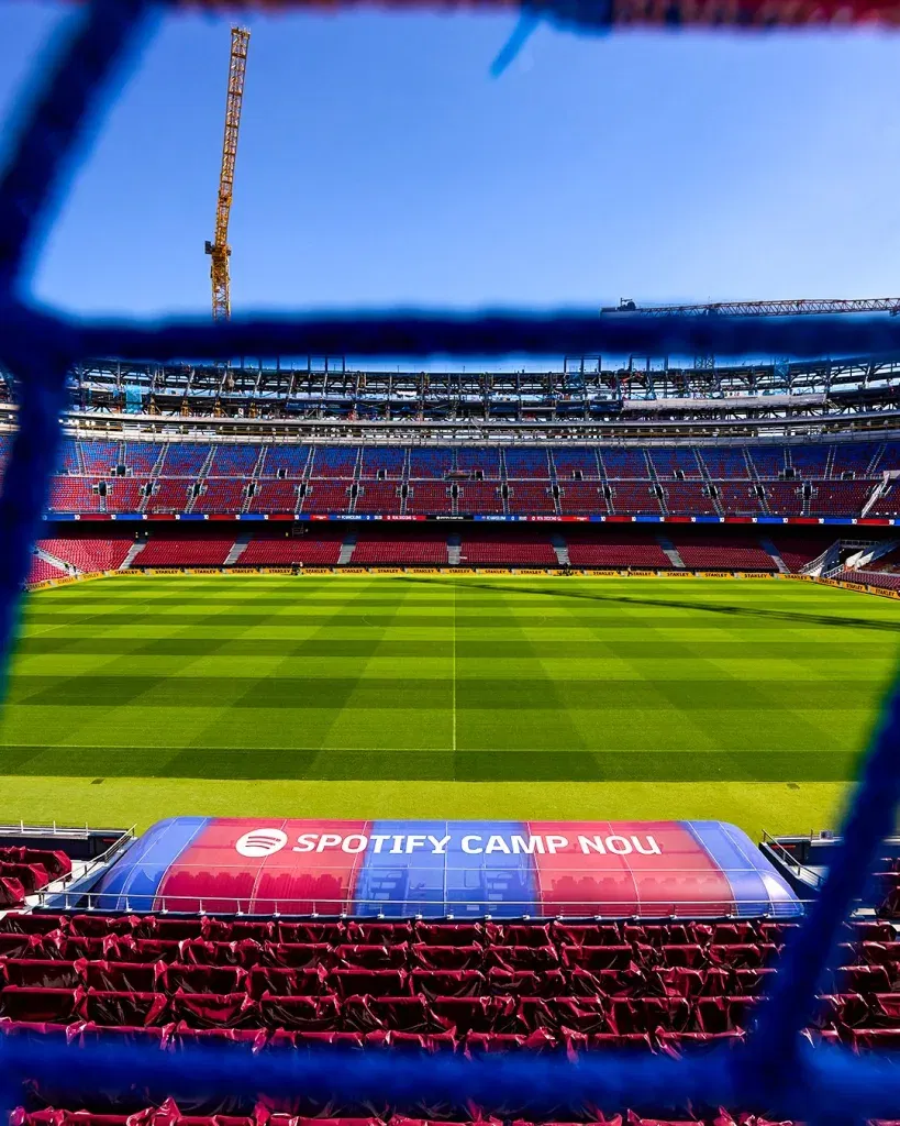 Spotify camp nou in works