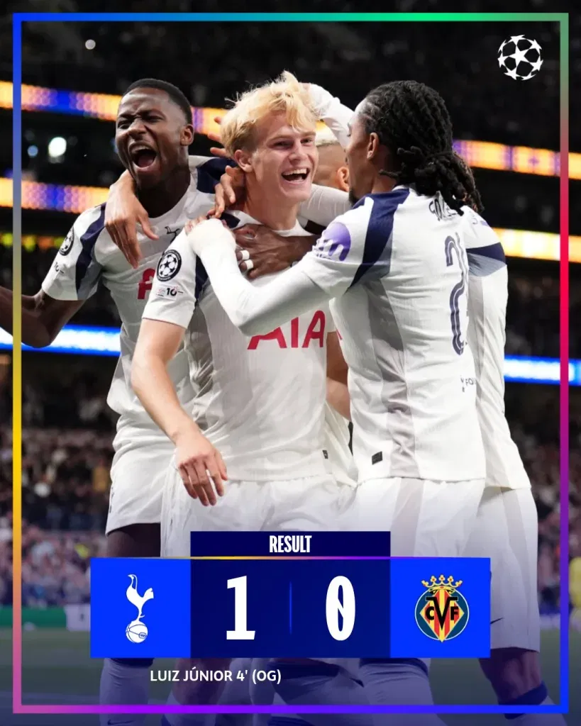 Tottenham vs villarreal