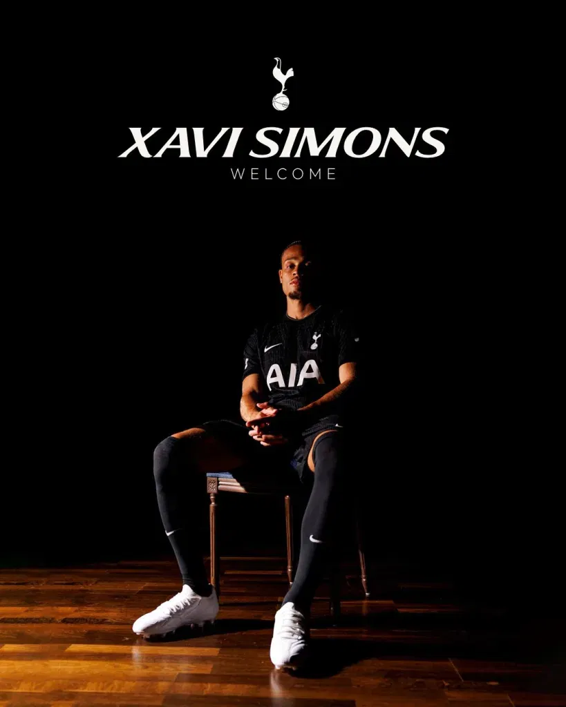Xavi simons has officially joined spurs