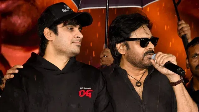 Sujeeth with pawan kalyan
