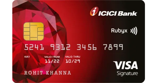 ICICI Bank Rubyx Credit Card