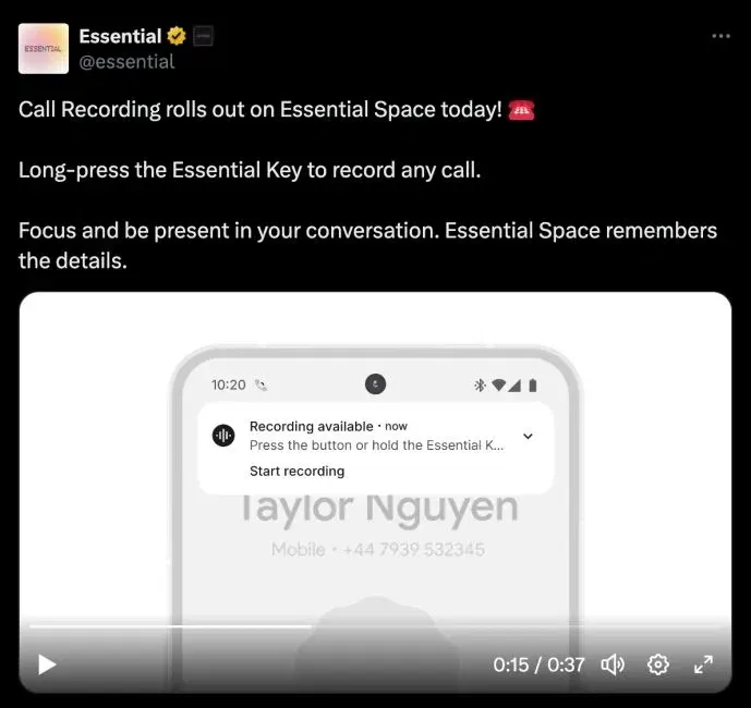 Nothing essential space 2