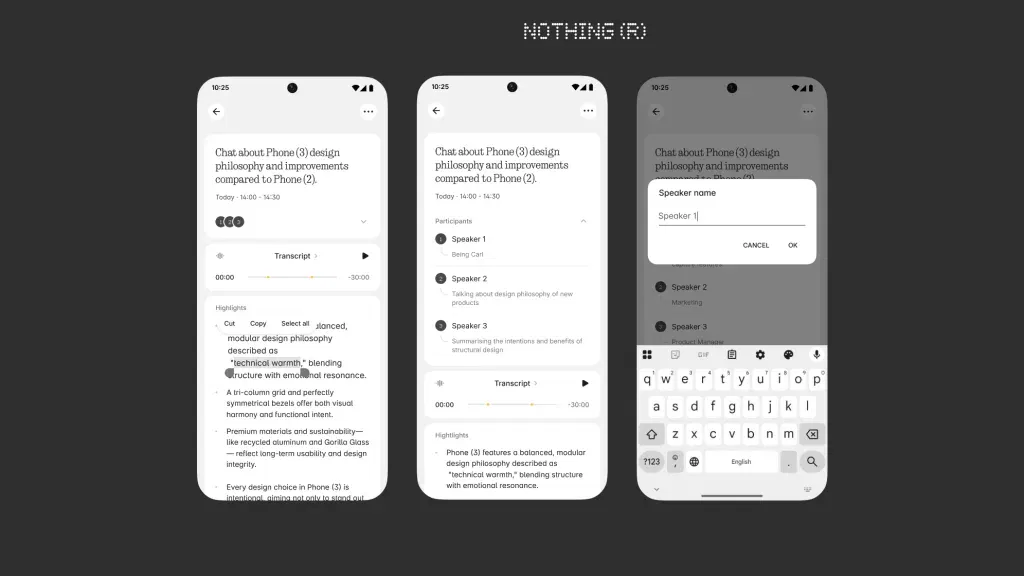 Nothing essential space 3