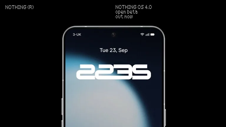 Nothing OS 4.0 Android 16 Open Beta Now Available for Download